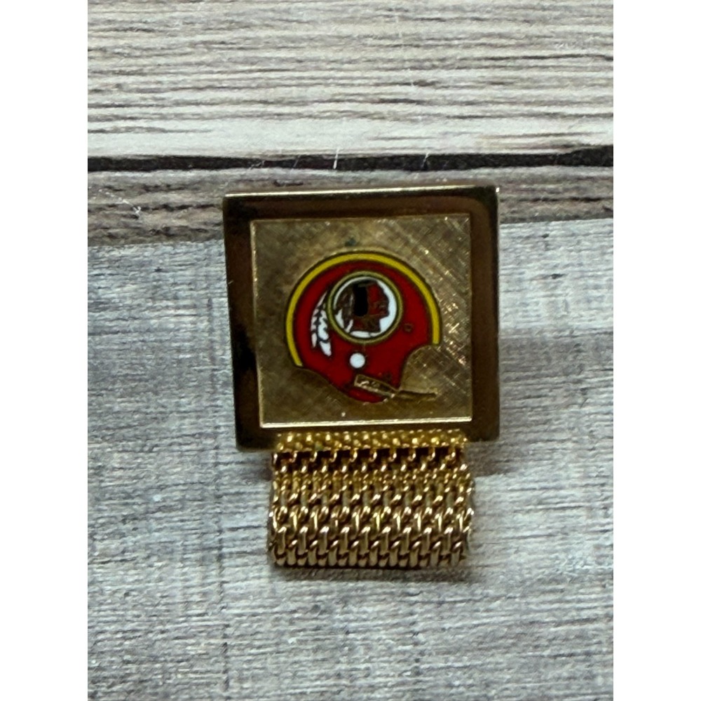 NFL Washington Redskins Single Gold Cufflink